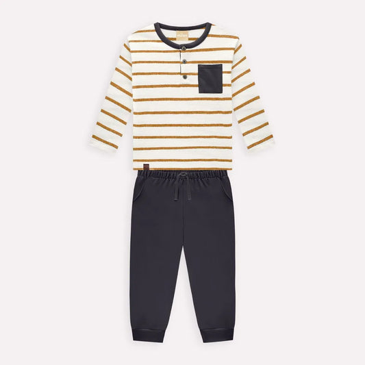 Milon Striped Boys' Set