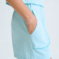 Mayoral 6213 Girl Aqua Shorts and Top Set