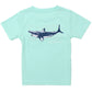 Boys Performance Tee SS Topo Shark Seafoam
