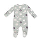 Black Sheep  2 Way Zipper Footie