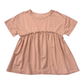 Rose Cloud Loose Short Sleeve Top
