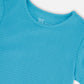 Crinkle Jersey T-Shirt Blue