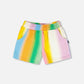 Printed French Terry Shorts Multicolored
