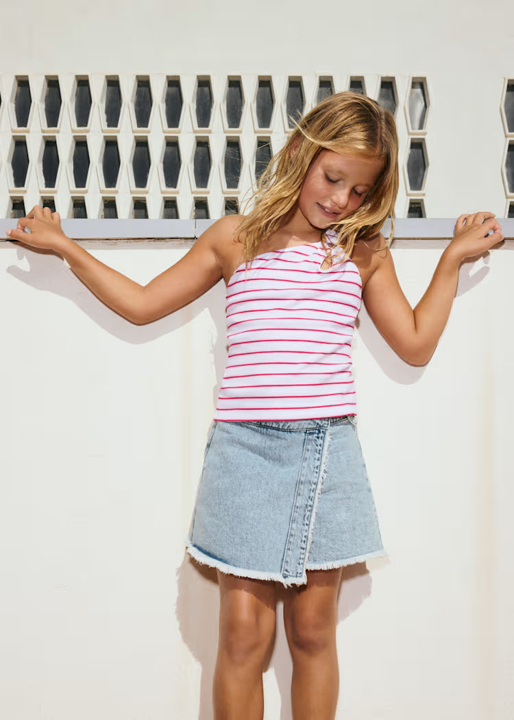 Mayoral 6903 Girl Denim Skort