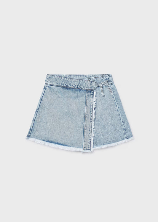 Mayoral 6903 Girl Denim Skort