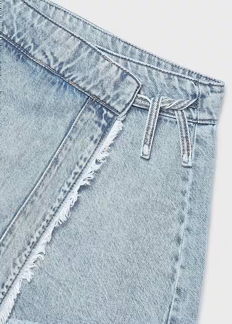 Mayoral 6903 Girl Denim Skort