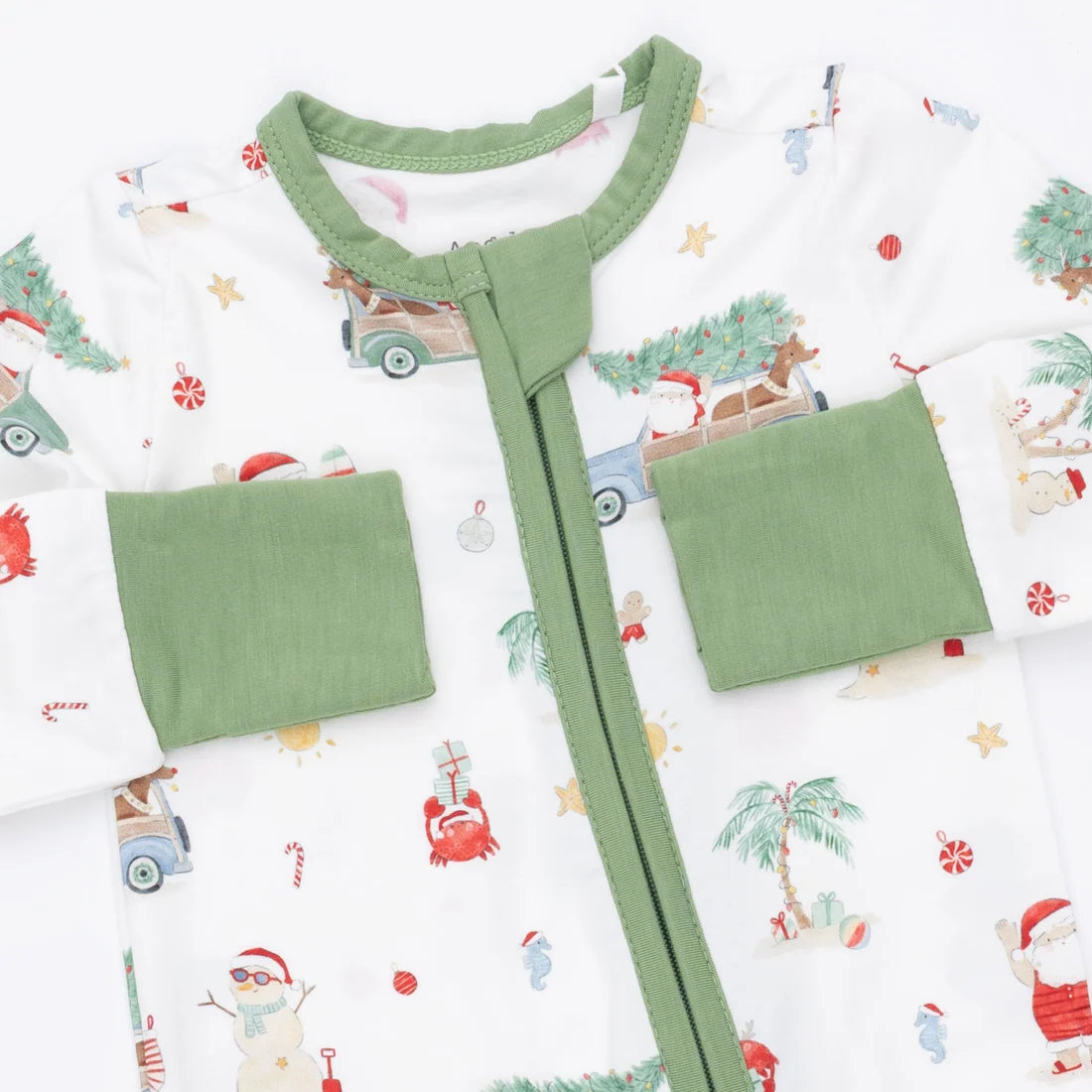 Beach Christmas - Bamboo  Convertible Romper