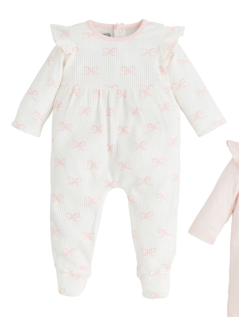 Pink Bow Printed Sleeper