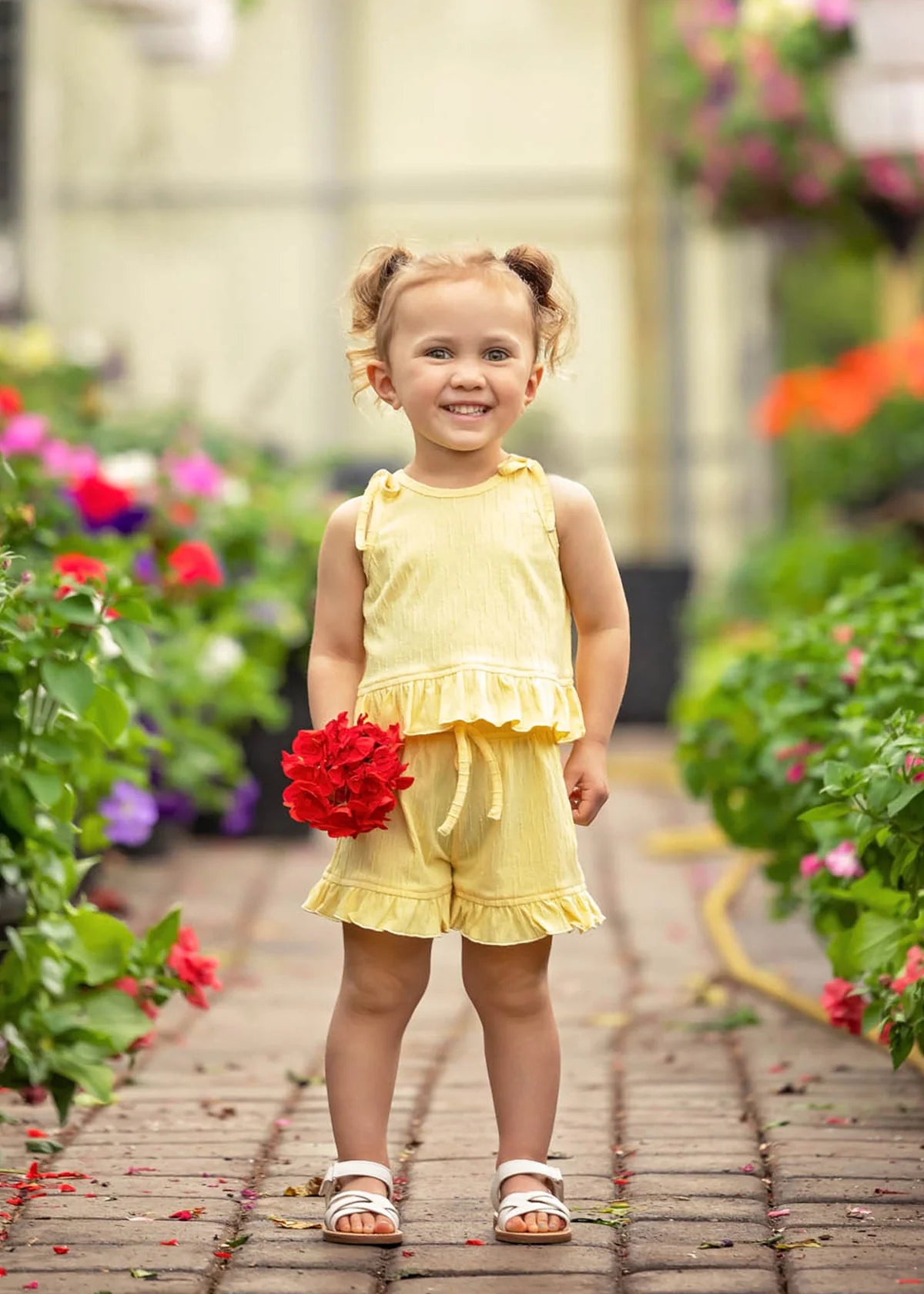 Sonny Sleeveless with Knot Detail Two Piece Set