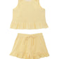 Sonny Sleeveless with Knot Detail Two Piece Set