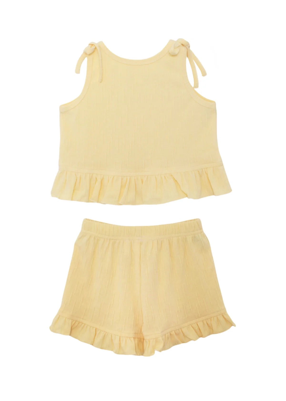 Sonny Sleeveless with Knot Detail Two Piece Set