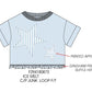 Star Applique w/ Ruffle Hem Top