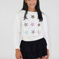 Stars Applique Sweatshirt