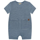 Blue Stripe Romper