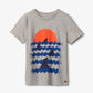 Sunset Fins Graphic Tee