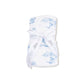 Farm Toile - Blue - Swaddle Blanket