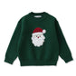 Green Santa Christmas Sweater