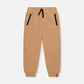 Deux Par Deux Fleece Sweatpants With Pockets Brown Tannin