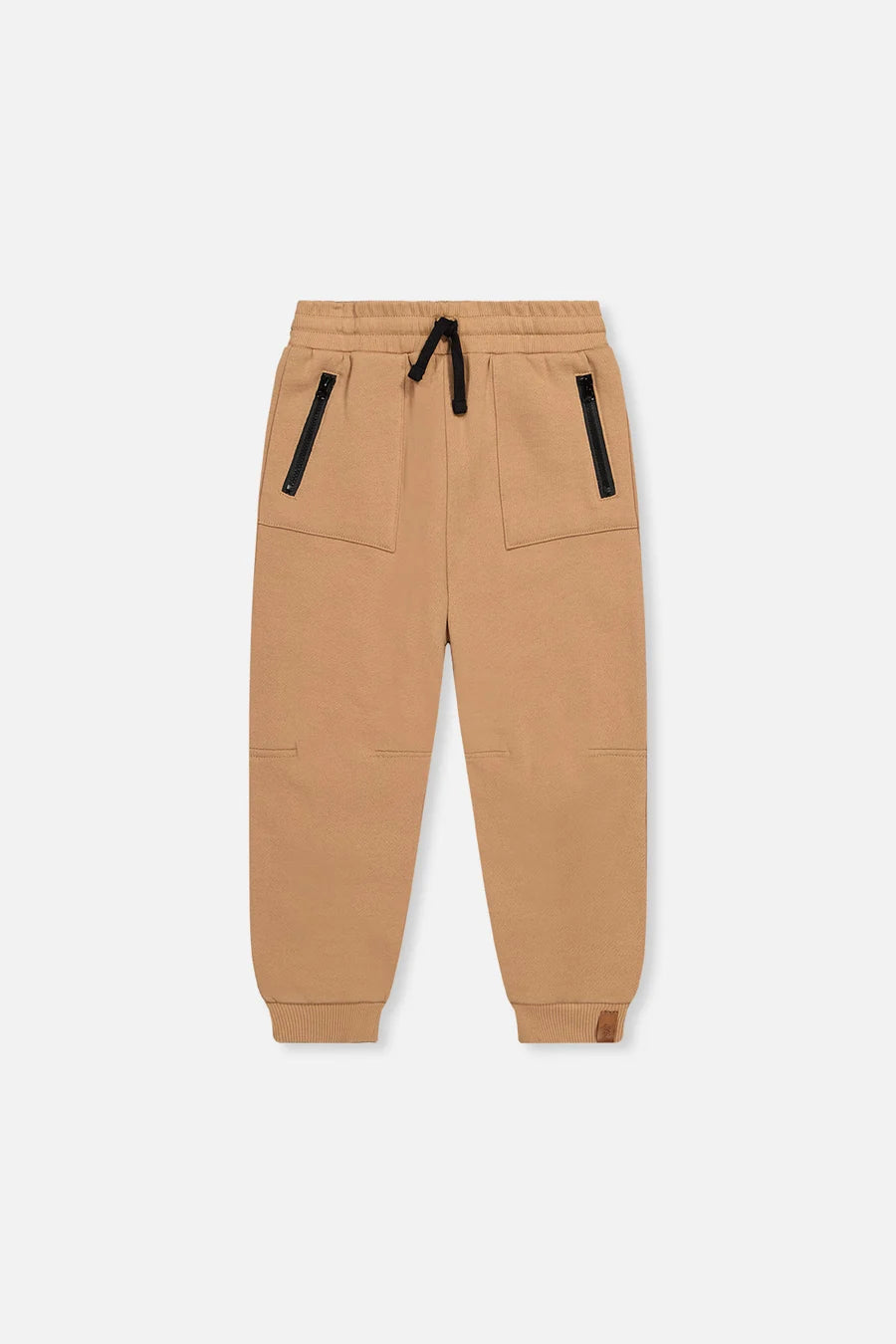 Deux Par Deux Fleece Sweatpants With Pockets Brown Tannin