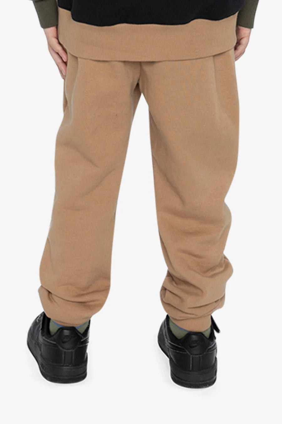 Deux Par Deux Fleece Sweatpants With Pockets Brown Tannin