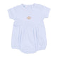 Touchdown Cutie Embroidered Bubble - Light Blue
