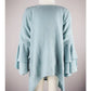 Teal Tiered Sleeve Top