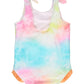 Rainbow Tie Dye Tie Shoulder One Piece