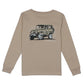 Properly Tied Boys Mossy Oak Topo Cruiser LS Sand