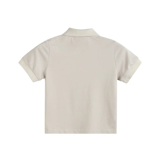 Sand Beige Tractor Polo Golf Shirt