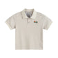 Sand Beige Tractor Polo Golf Shirt