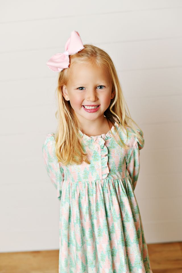 Swoon Kids Christmas Tree Butterknit Play Dress