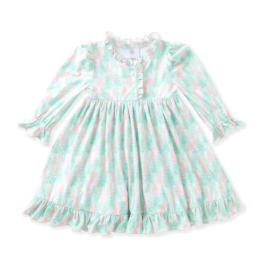 Swoon Kids Christmas Tree Butterknit Play Dress