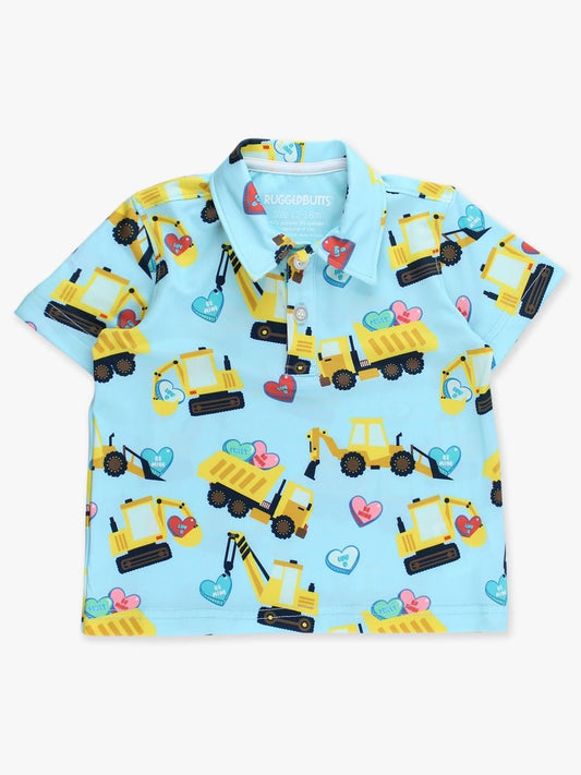 Loads of Love Knit Short Sleeve Performance Polo