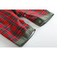 Red Plaid Truck & Tree Smocked Overalls