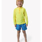 Neon Surfs Up Performance Hybrid Swim Trunks