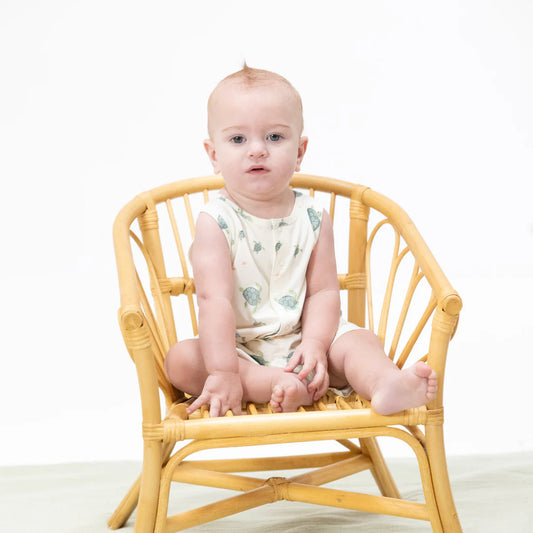 Sea Turtles  Sleeveless Shortie Romper