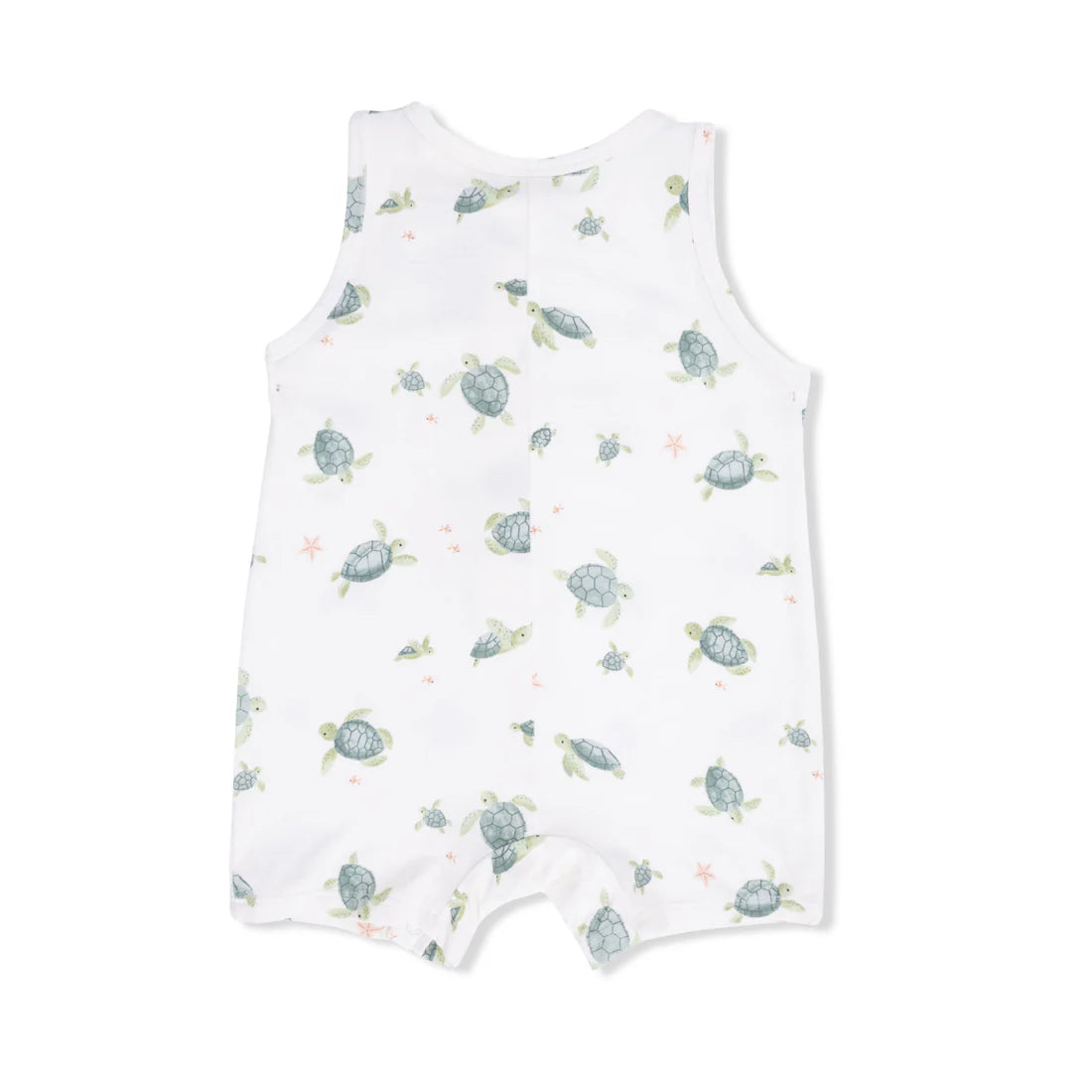 Sea Turtles  Sleeveless Shortie Romper