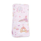 Princess Unicorns and Castle  Swaddle Blanket