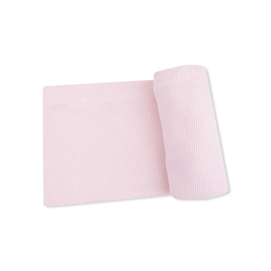 Veiled Pink  Swaddle Blanket