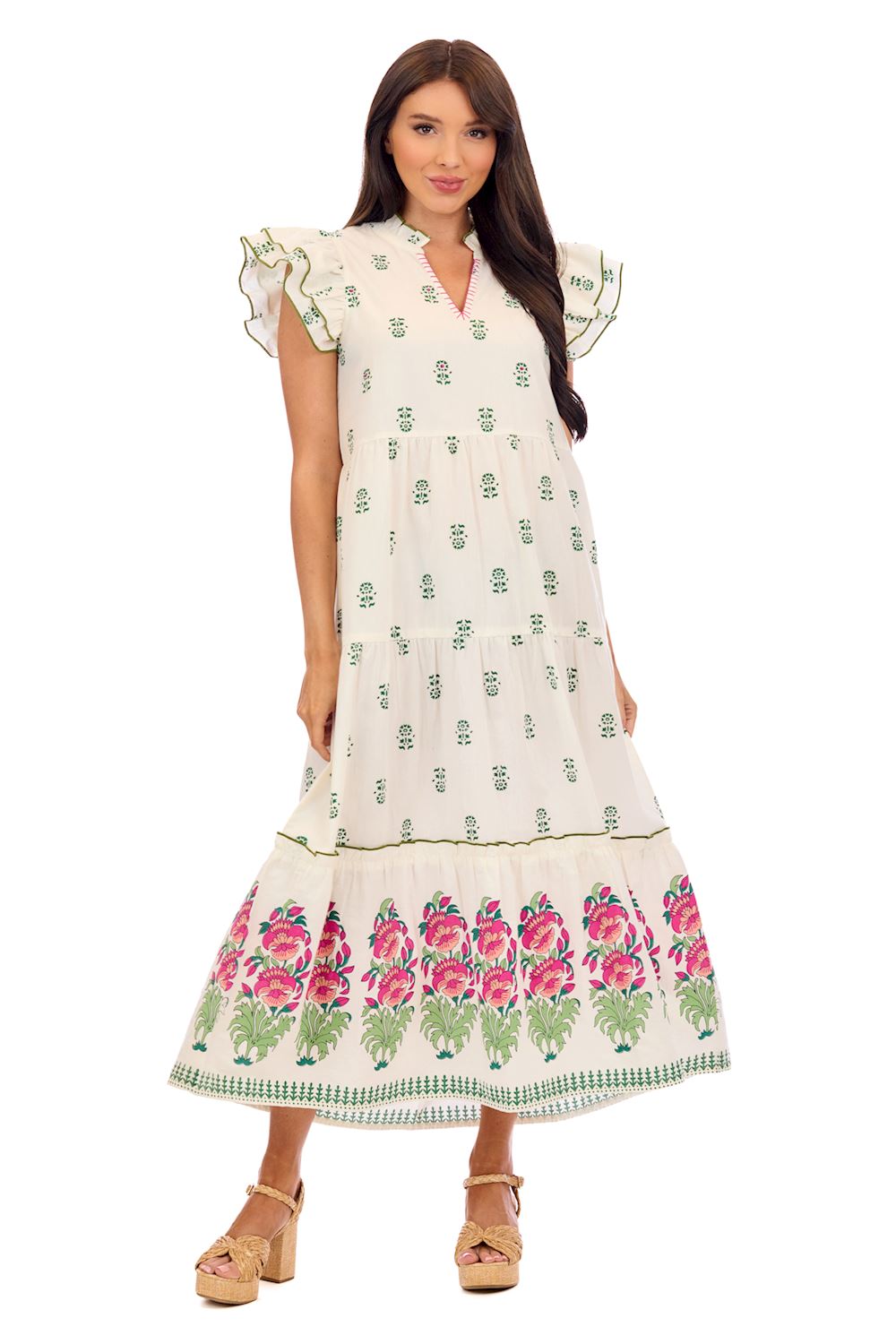 Welton Maxi Dress White
