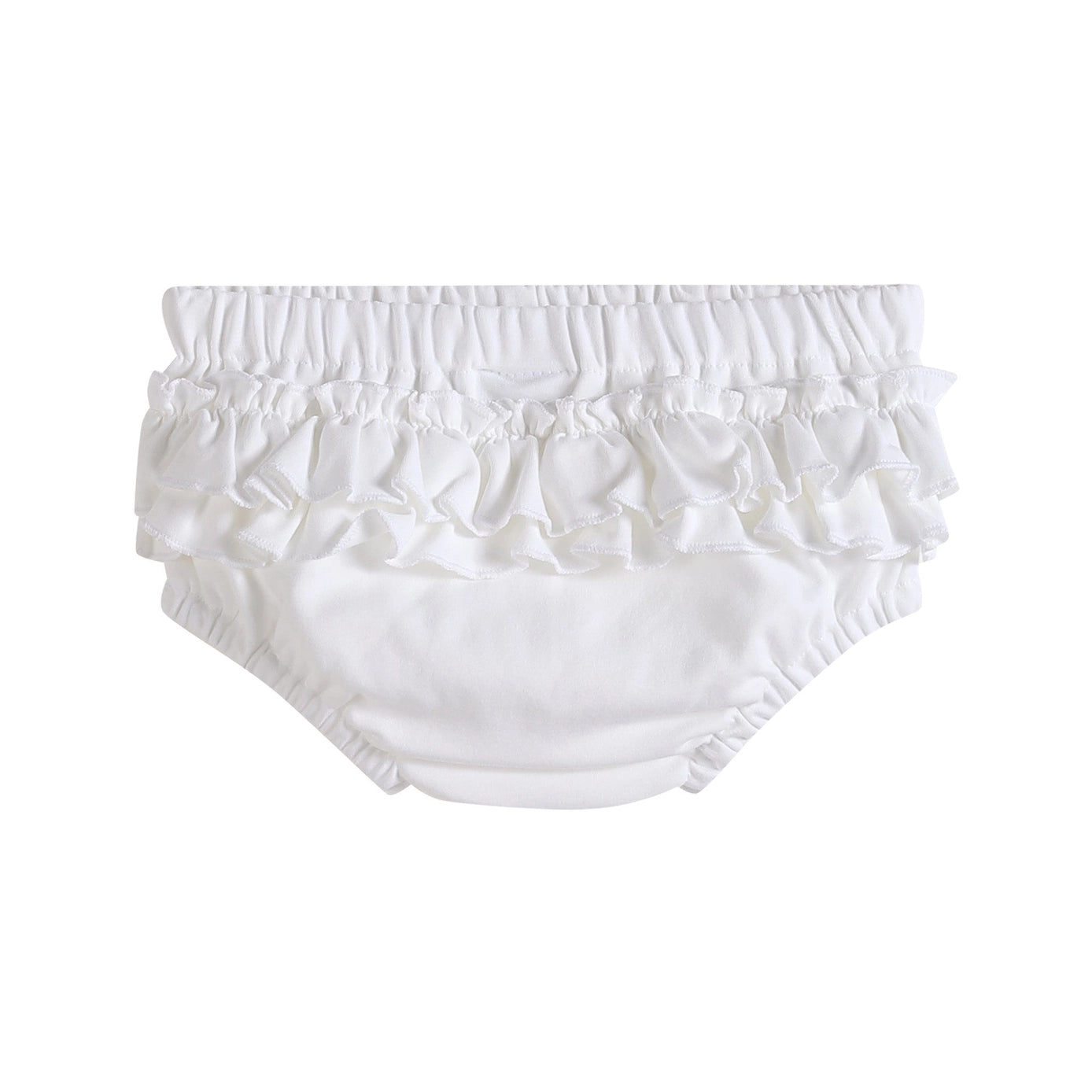 White and Pink Baby Bloomers Knit 2pc Set