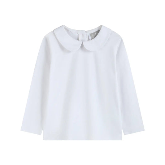 White Collared Shirt