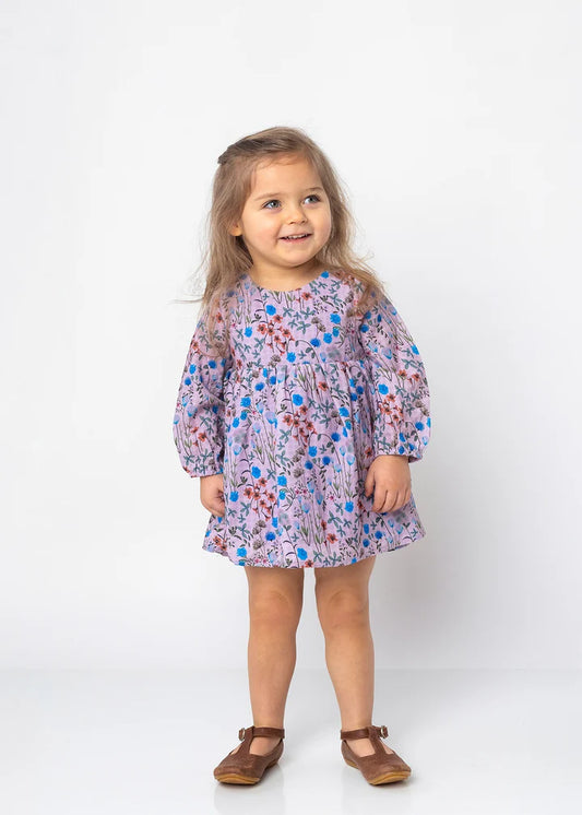 Willow Purple Floral Dress