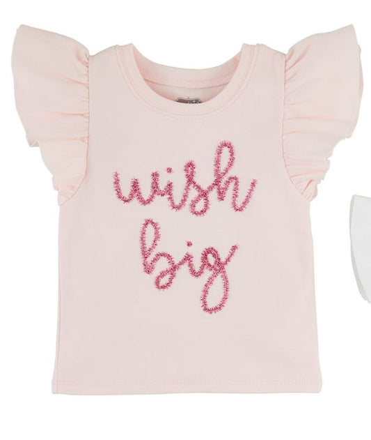 Wish Big Birthday Girl Tee