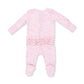 Baby Woodland  2 Way Ruffle Back Zipper Footie