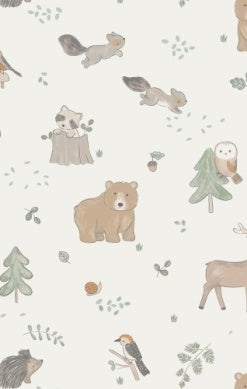 Woodland Babies - 2 Way Zipper Romper