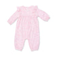 Baby Woodland  Ruffle Sleeve Snap Romper