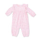 Baby Woodland  Ruffle Sleeve Snap Romper