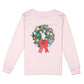 Girls Wreath LS Rose